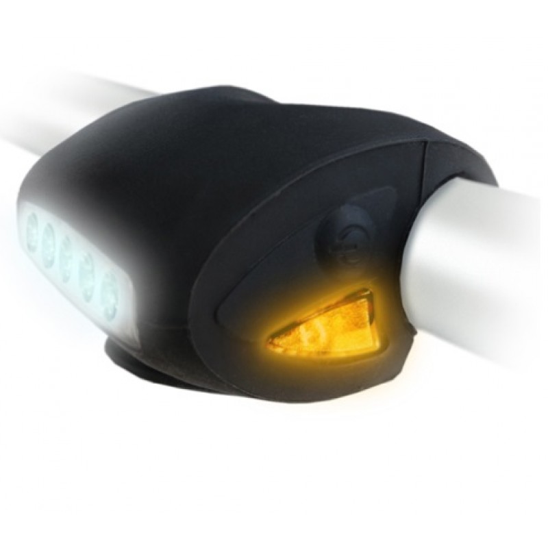 Clean Motion Brutus Head Light Black 180 Lumens